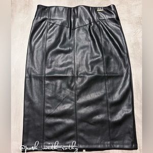 Marc Andrew New York Vegan Pencil Skirt, NWT